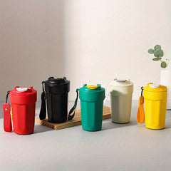 15oz Stainless Steel Sports Insulated Water Cup Portable with Rope