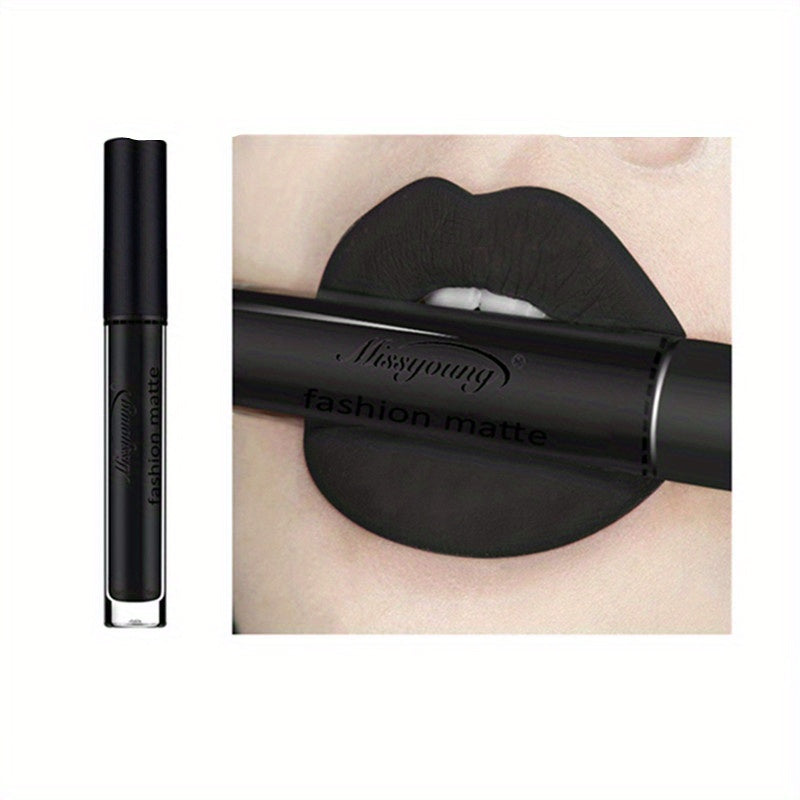 Gothic Matte Liquid Lipstick - Waterproof Long Lasting Lipgloss