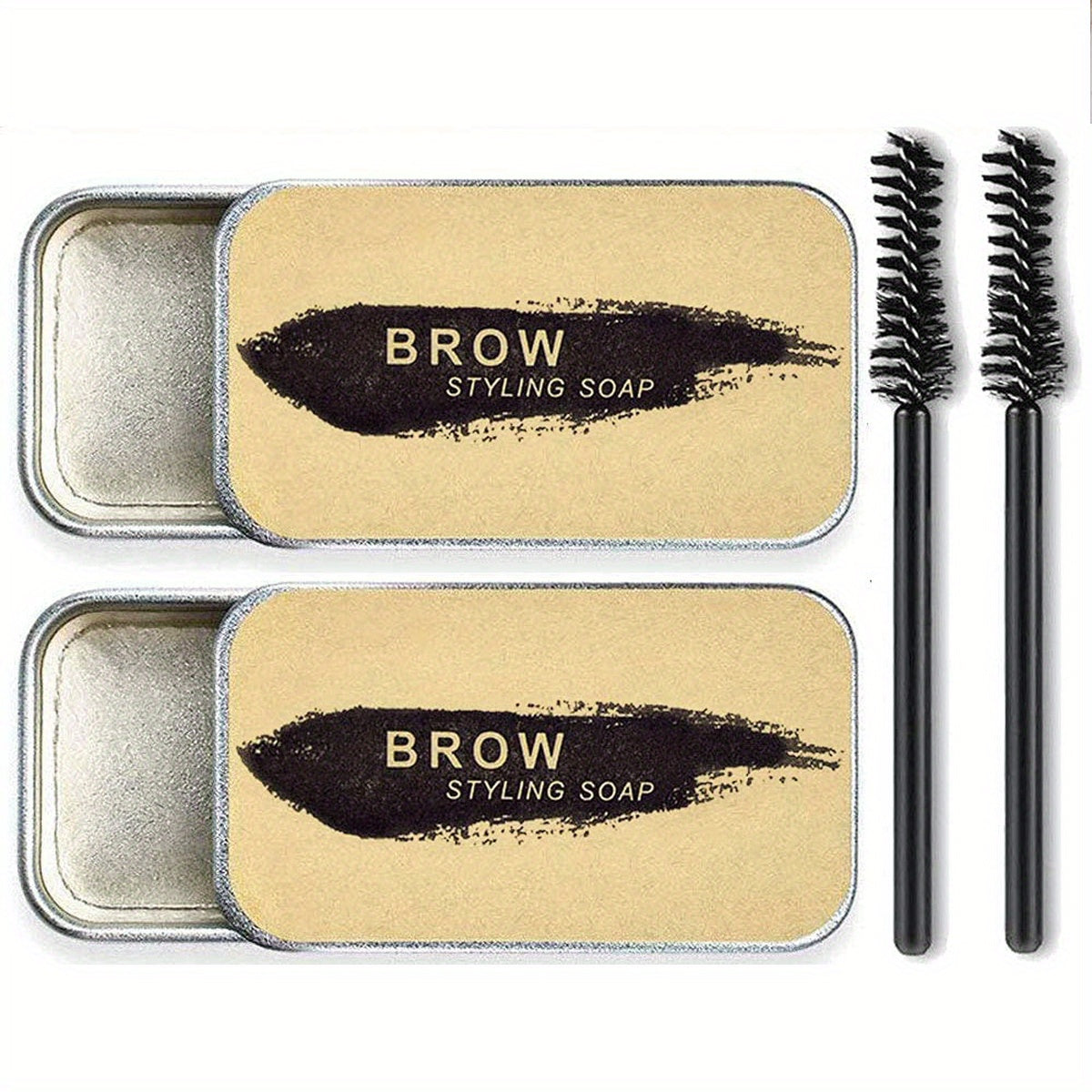Eyebrow Soap Kit 4D Brows Gel Waterproof Eyebrow Setting Gel