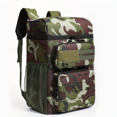 22L Camo Backpack w/ Cooler, Outdoor Gear for Camping, Fishing, Picnics
