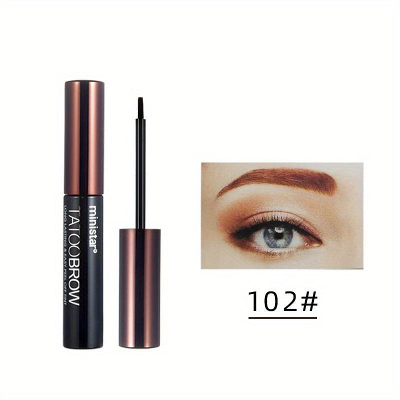 Long Lasting Tattoo Eyebrow Gel Tint Waterproof Transfer Proof - Gray Brown