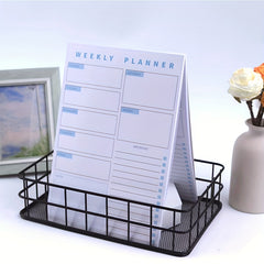 Weekly Plan Memo Book - Magnetic Attraction Design