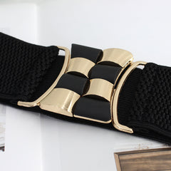 Women's Skinny Waist Belt Cover for Dress Coat