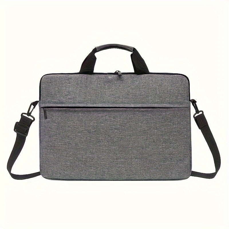 Slim Laptop Shoulder Bag for Women with Strap