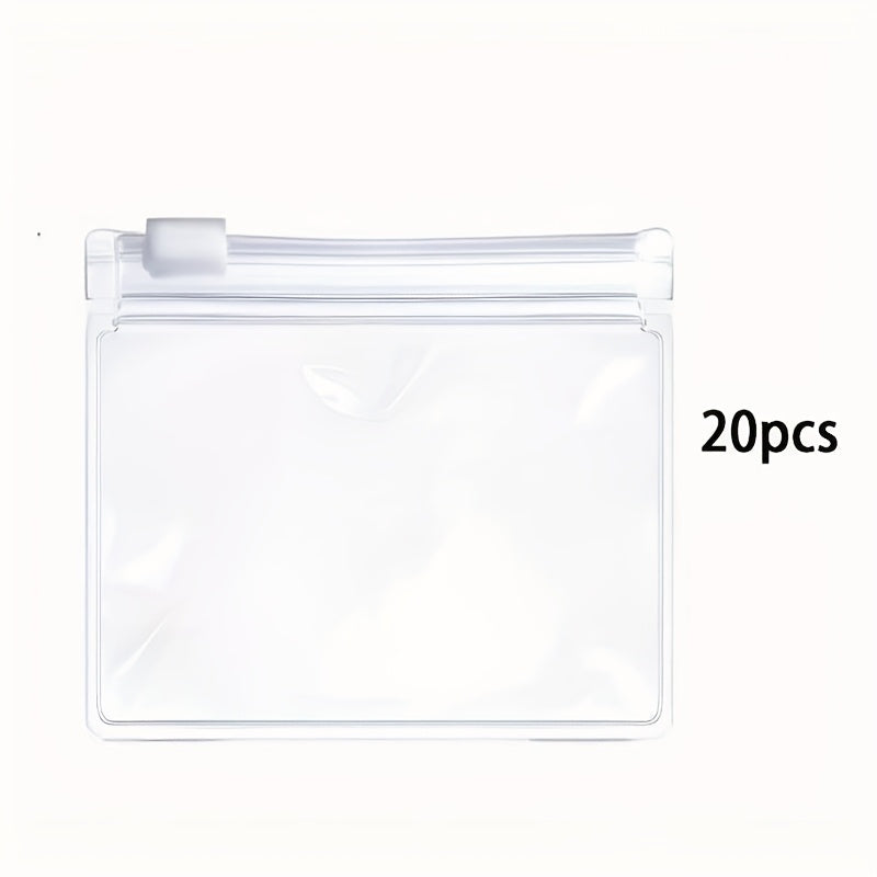 Reusable Medicine Storage Bags Set Zipper Bait Jewelry Self Sealing