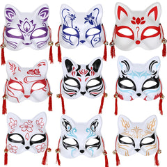 Cartoon Cat Face Mask for Kids Party Performance