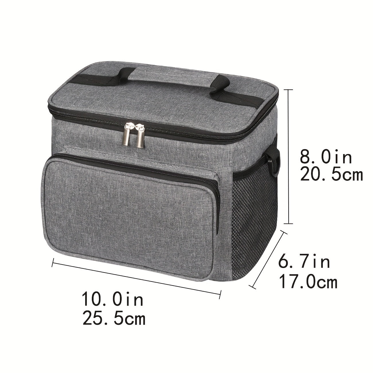 9L Outdoor Camping Lunch Bag Leak-proof Water Cooler Insulated Bag