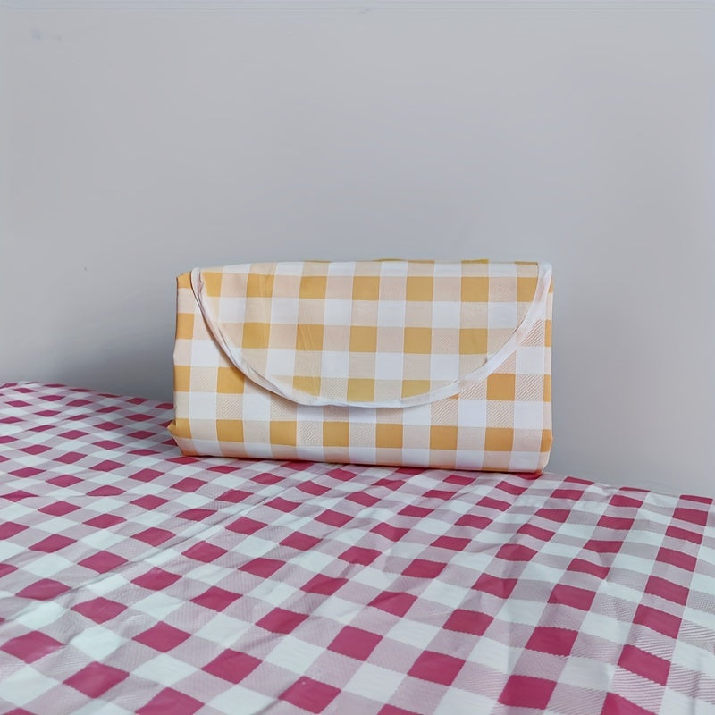 Waterproof Pocket Beach Blanket Lightweight Mat for Outdoor Picnic & Camping