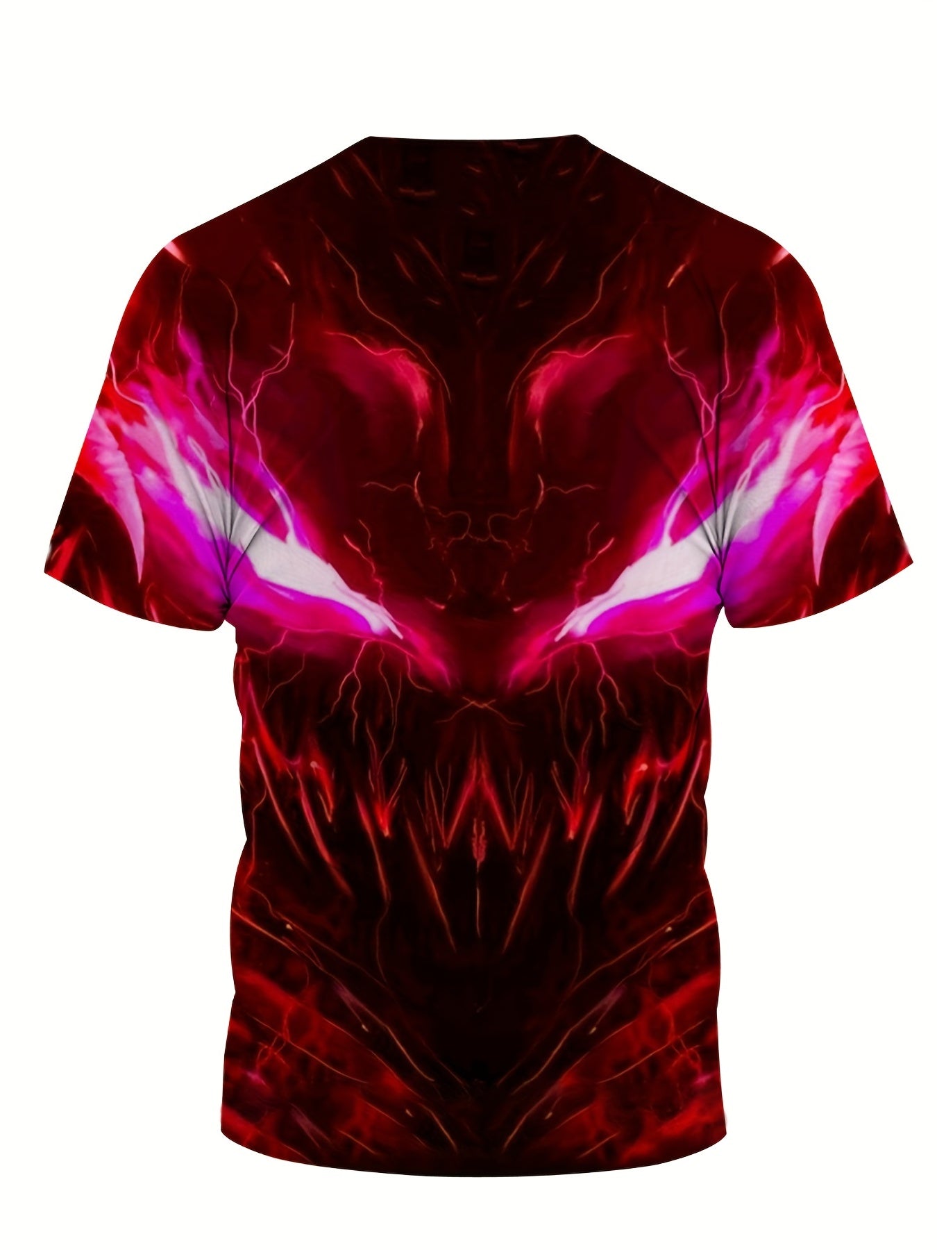 Demon Pattern Kid's T shirt Halloween Style Short Sleeve Top