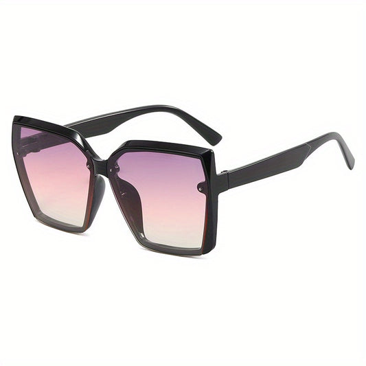 Oversized Square Sunglasses Gradient Glasses UV400