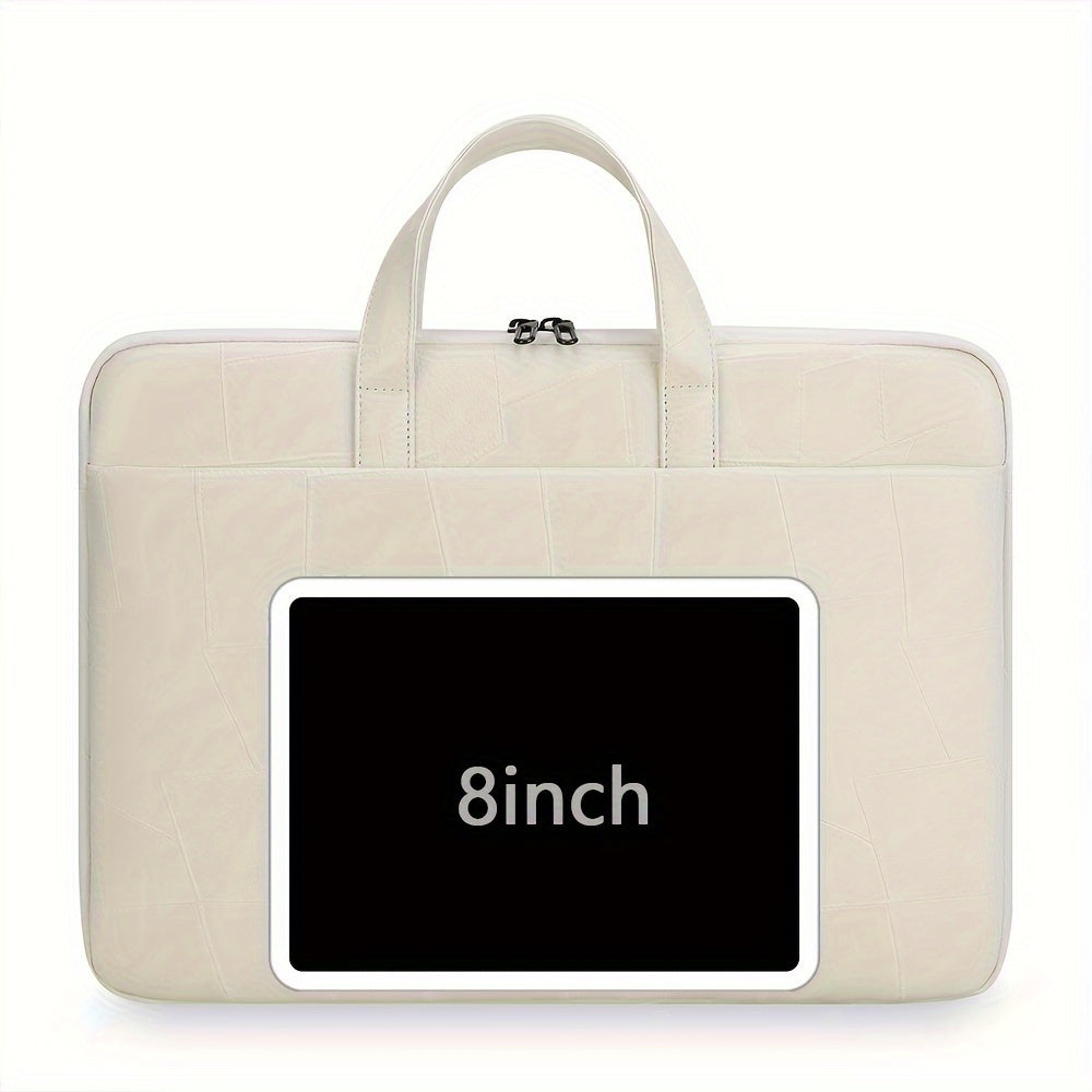 Sleek Faux Leather Briefcase 41 Laptop & Tablet Bag