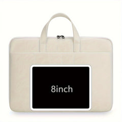 Sleek Faux Leather Briefcase 41 Laptop & Tablet Bag