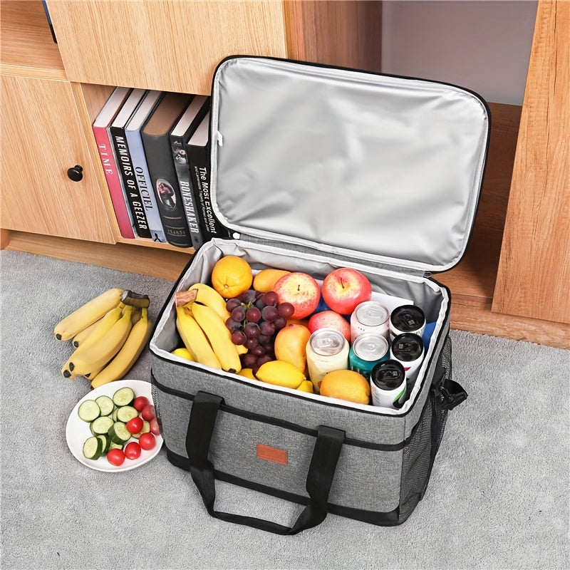35L Insulated Cooler Bag Waterproof Leakproof Durable Outdoor Tote Beach Picnic
