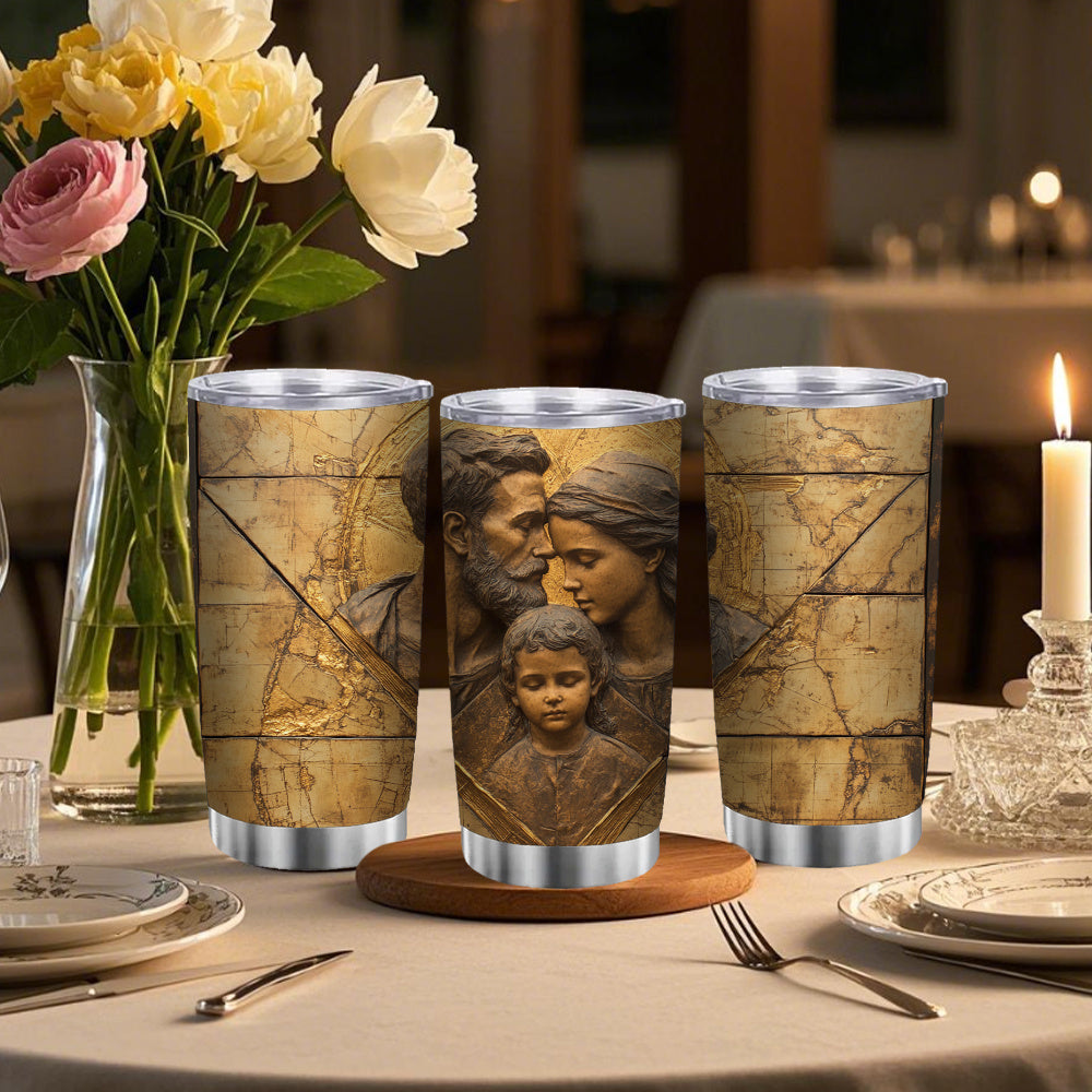20oz Stainless Steel Vacuum Insulated Mug Holy Family
