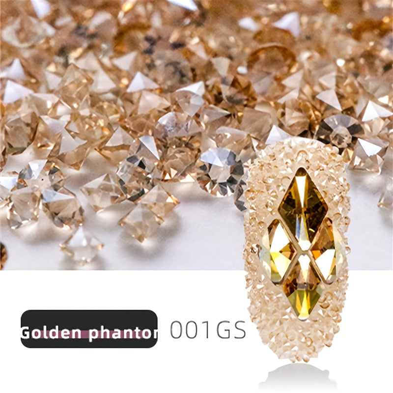 Glass Crystal Flat Back Nail Rhinestones 1440pcs