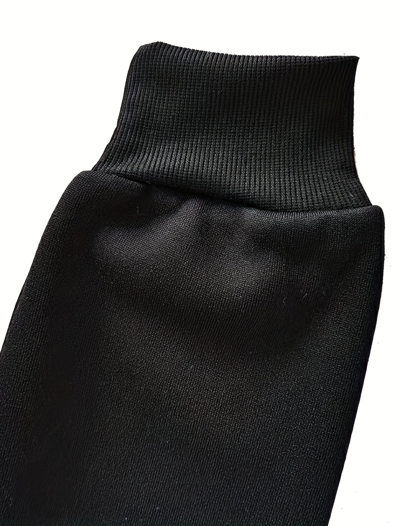 Men's Contrast Hooded Jacket Zip Coat Autumn Winter