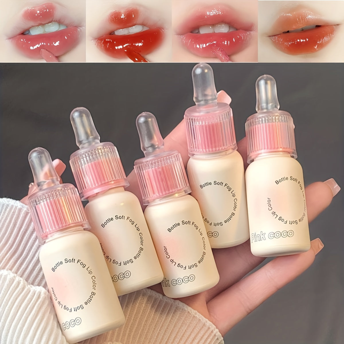 Long Lasting Lip Glaze - Moisturizing & Plumping Formula