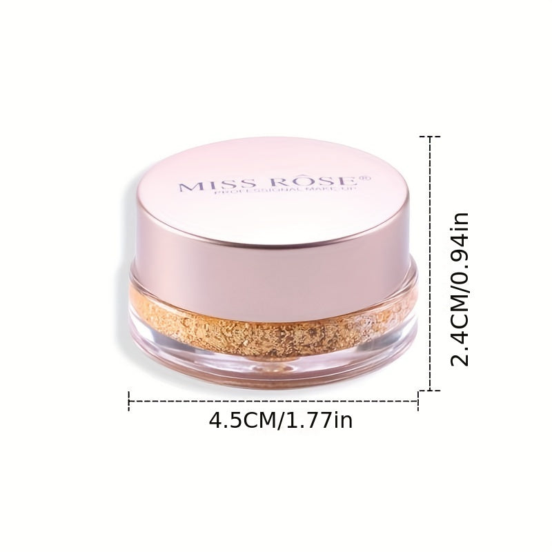 Monochrome Glitter Eyeshadow Highlighter Powder