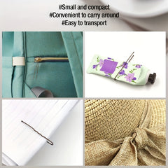 150pcs U Shaped Hair Pins Metal Curly Waved Bun Clips and Bobby Pins