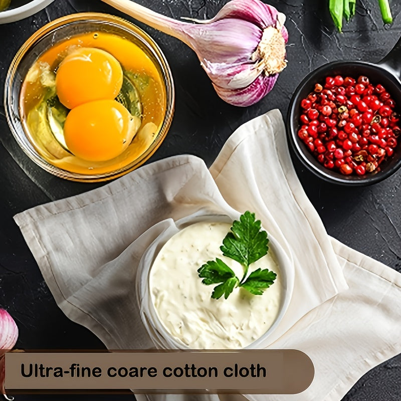 2 Pack Cheesecloth 20 Inch Unbleached Milk Strainer Muslin Cloth