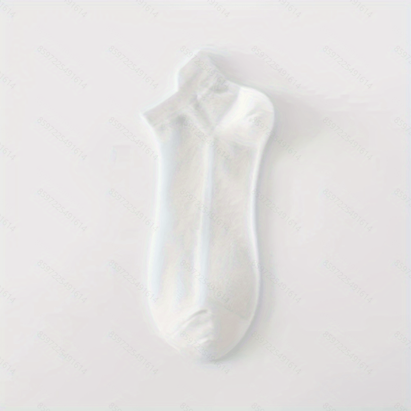 5pairs Boys Kids Casual Thin Mesh Low Ankle Socks For Spring Summer