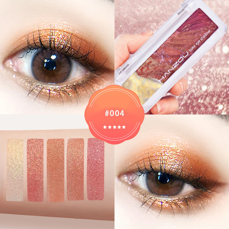 Glitter Diamond Eyeshadow Palette Portable Cosmetics