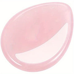 3pcs Rose Quartz Healing Crystals Worry Stones - Anxiety Stress Relief