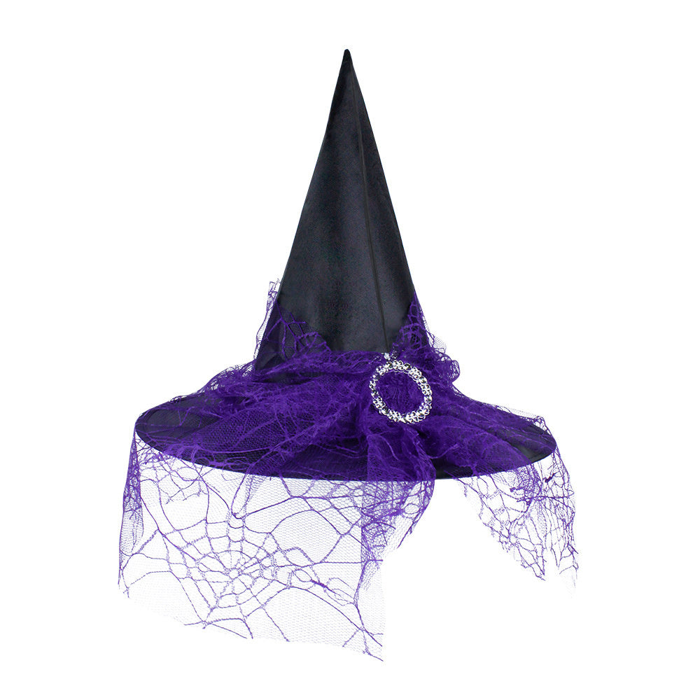 Halloween Witch Hat Adult Headwear Dress Up Children Holiday Hat