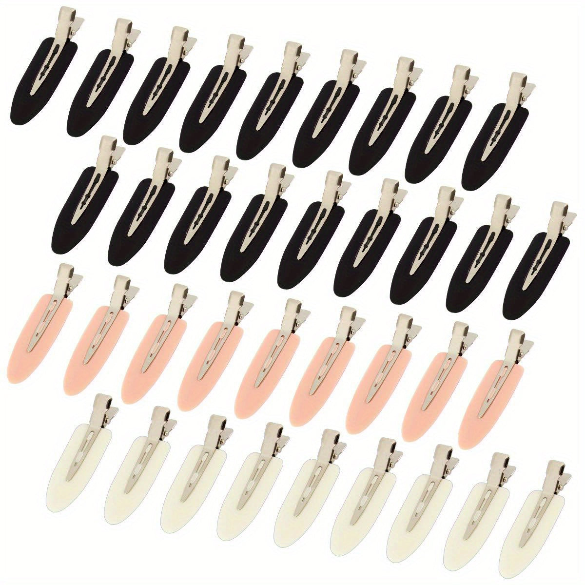 8pcs No Bend Hair Clip No Crease Hair Clips Styling Clips No Dent Hair Barrettes