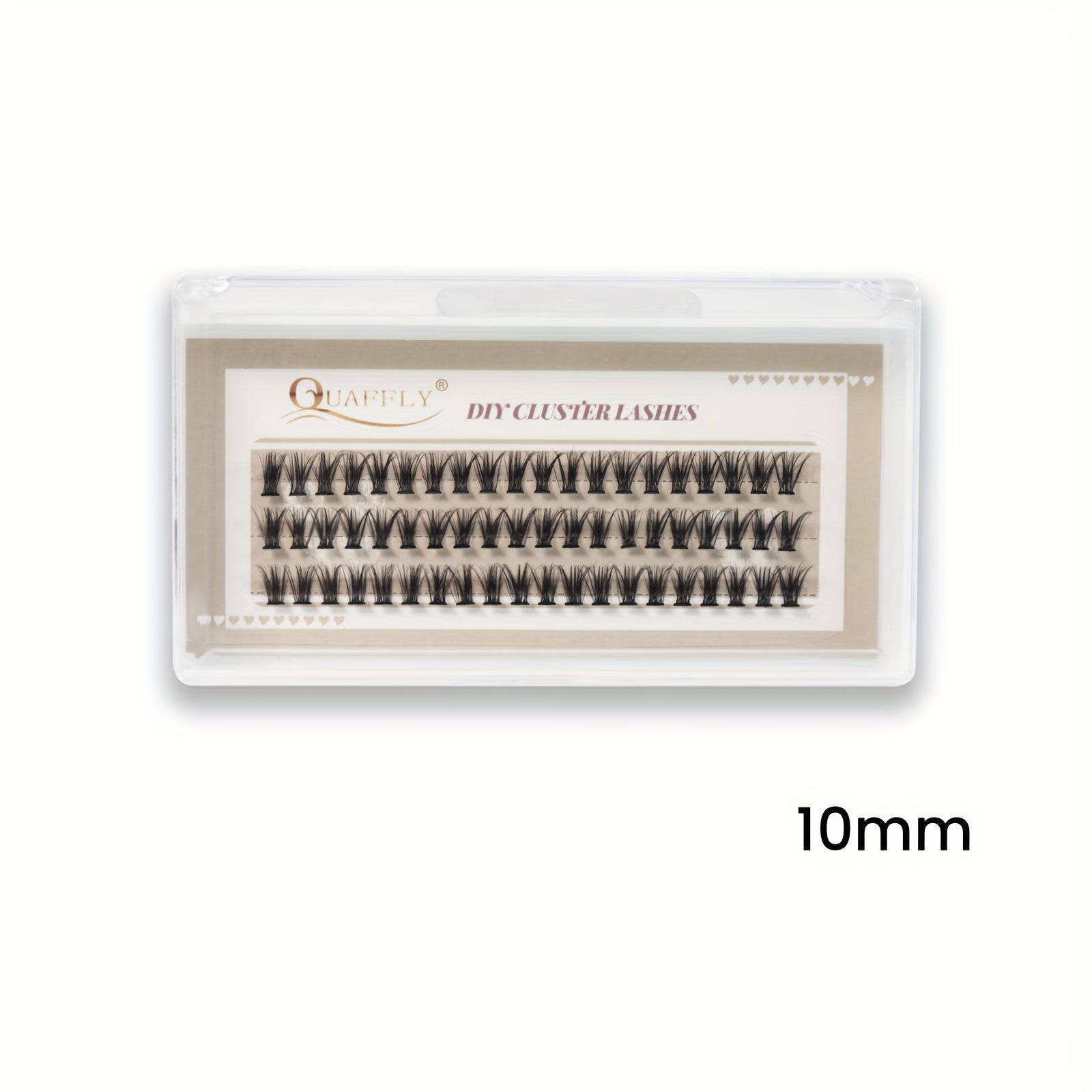 60Pcs DIY Eyelash Extensions 40P C Curling 10 12 14mm Fluffy & Long Cluster Fals