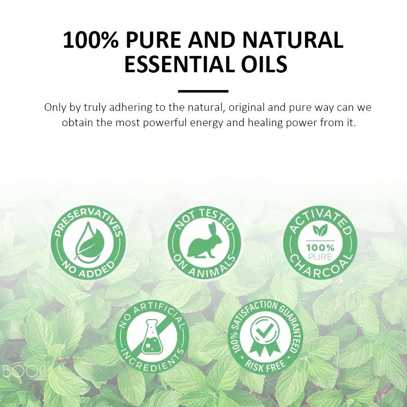 100ml Peppermint Essential Oil 100% Natural for Massage Skin Care Aromatherapy