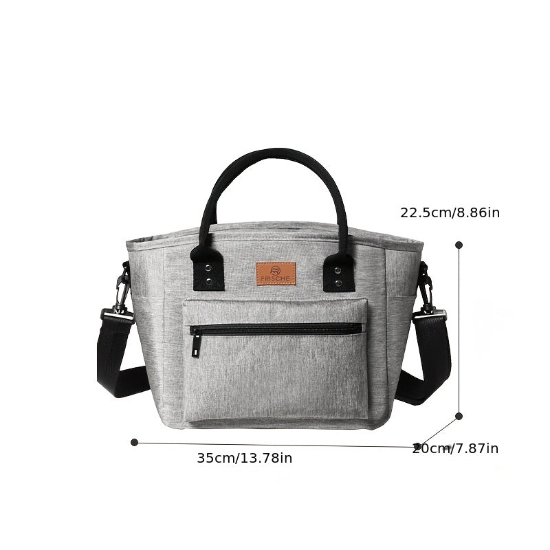 XL Capacity Insulated Lunch Box Bag Hand Washable