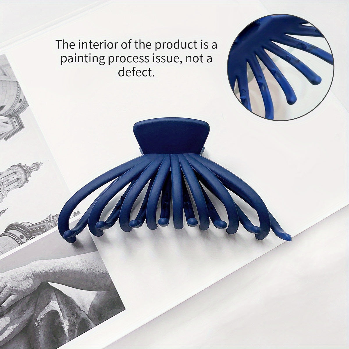 Large Hair Claw Ladies Hair Claw Shark Claw Plastic Hair Clip Hair Accessory