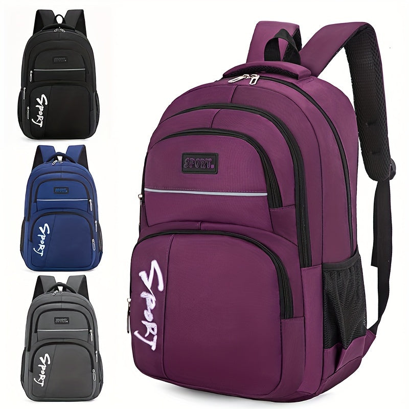 Casual Backpack with Laptop Sleeve for Students Travelers & Professionals