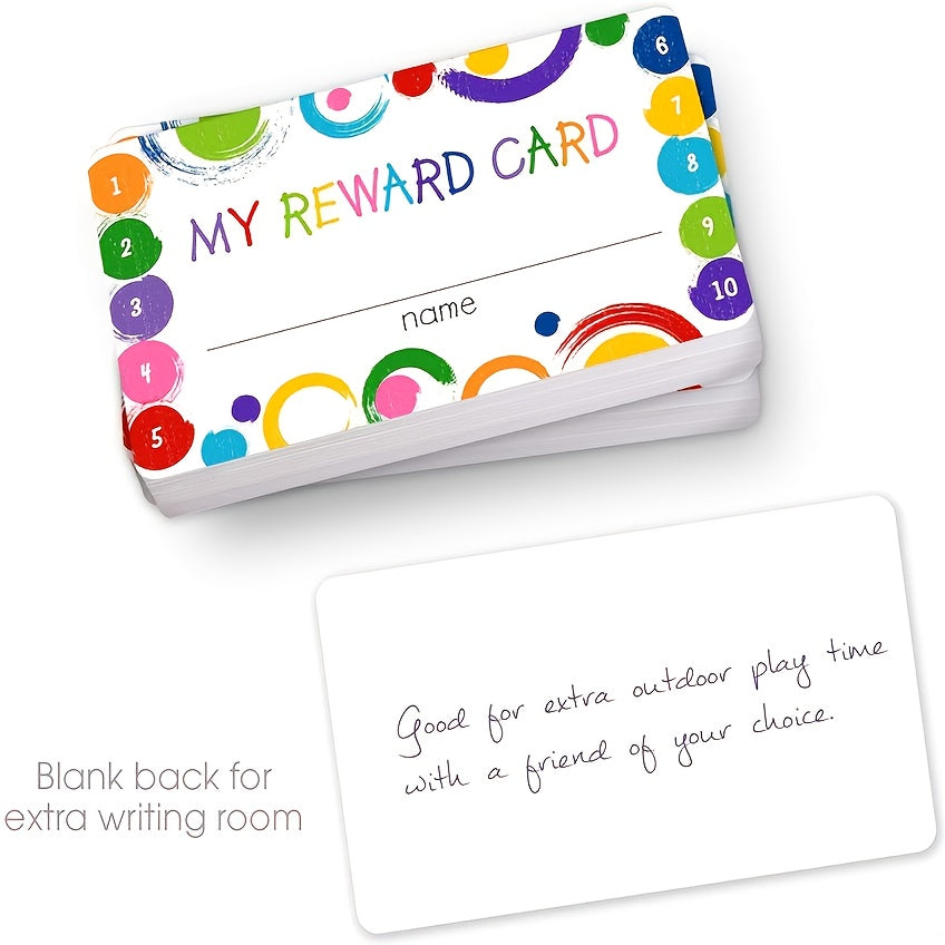 50 Classroom Rewards Cards for Student and Teacher Motivation