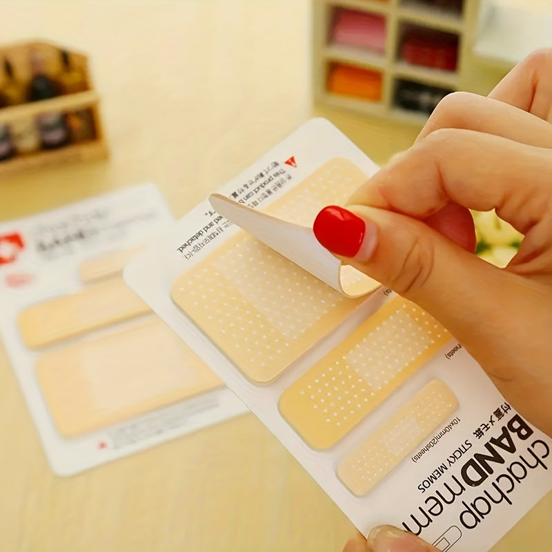 Bandage Sticky Notes 3 Ruler Shapes For Writing Marking Bookmarks