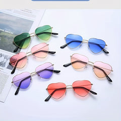 Children's Love Gradient Sunglasses for Boys and Girls