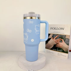 HelloKitty 40oz Stainless Steel Insulated Water Cup Coffee Mug