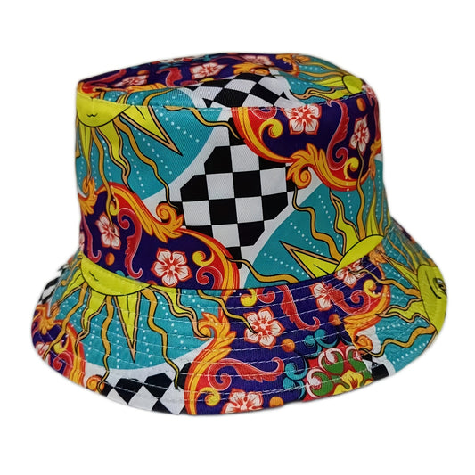 Double Sided Print Bucket Hat All match Sun Protection Hat
