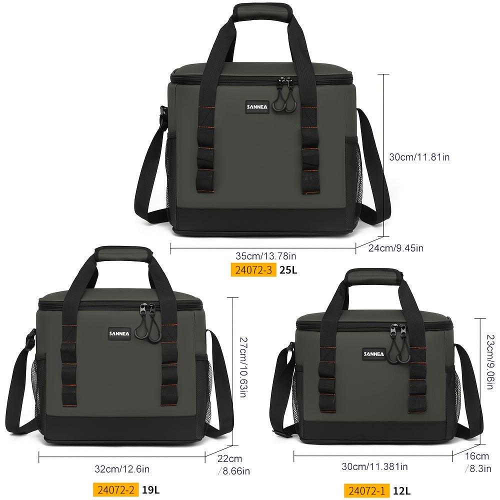 Water Resistant Insulated Cooler Bag for Picnic & Camping