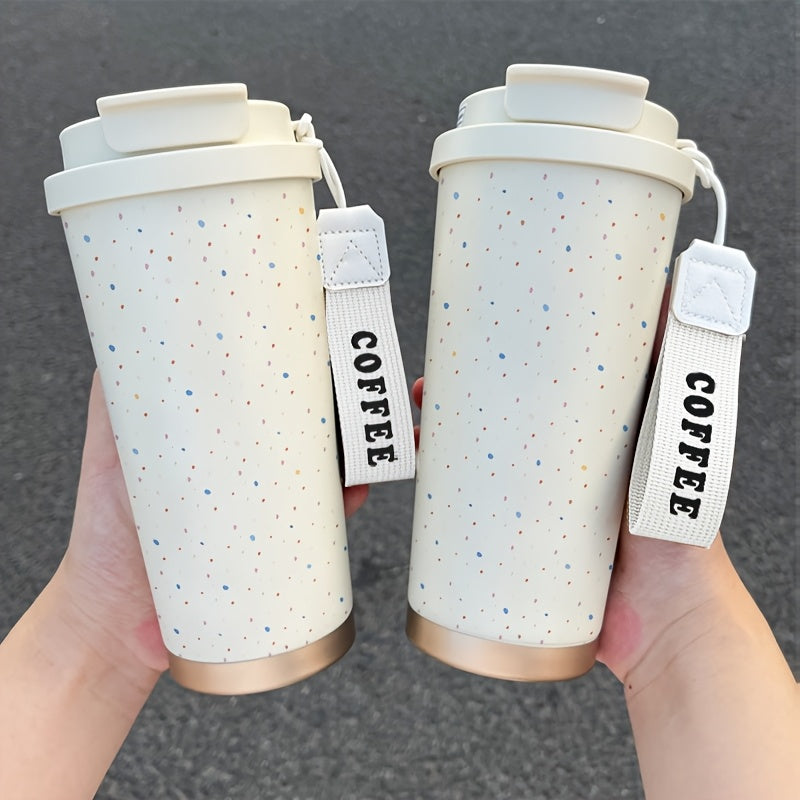 Colorful Dot Pattern Insulated Tumbler 530ml