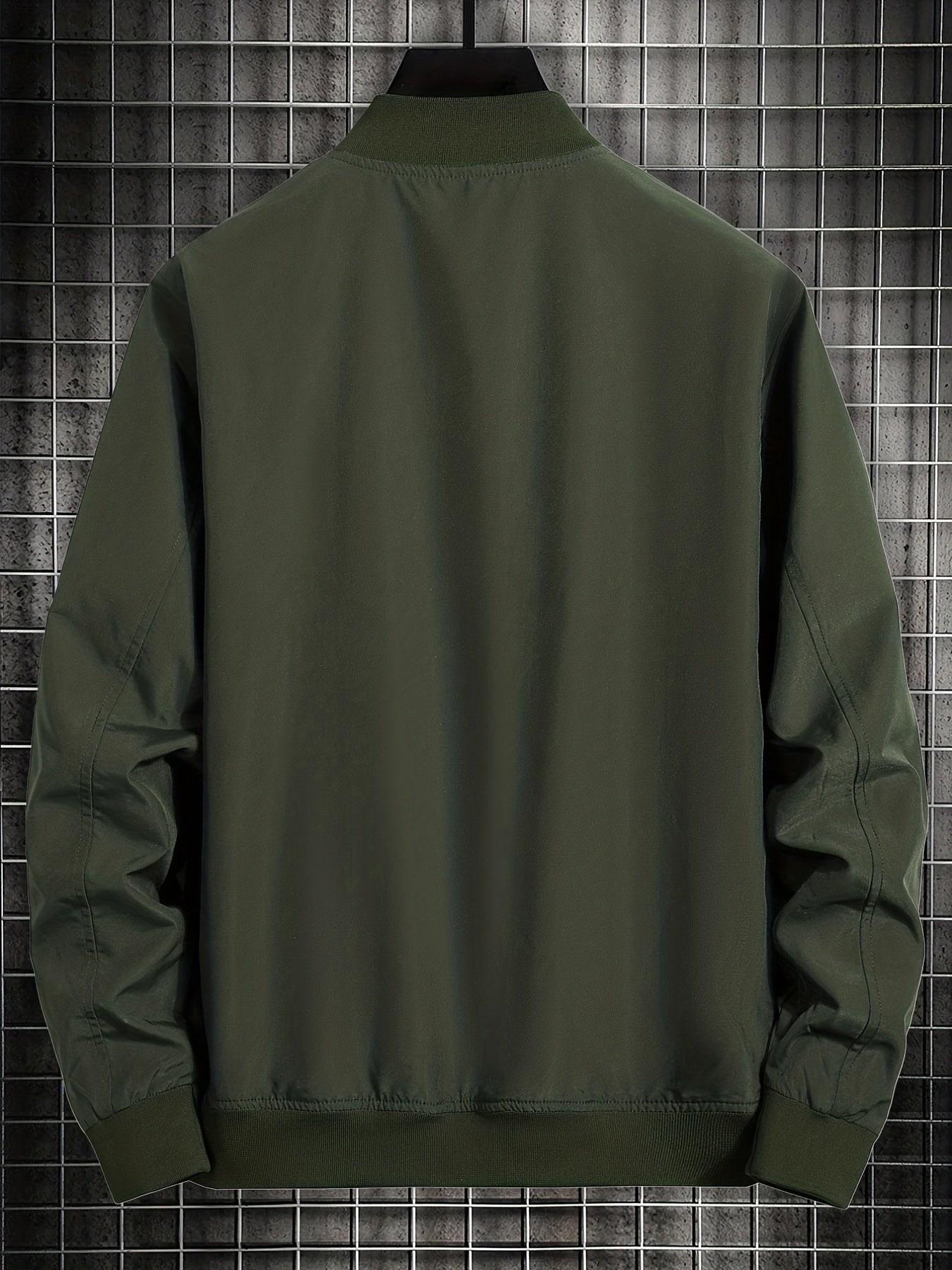 Men's Lightweight Zip Up Jacket Coat for Spring Fall