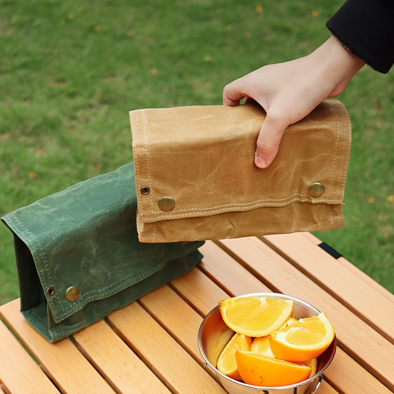 Portable Seasoning Bottle Storage Bag for Outdoor Camping