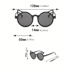Cat Ear Sunglasses Gradient Lens Party Outdoor Boys Girls