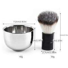 Men's Shaving Set with Bowl & Brush