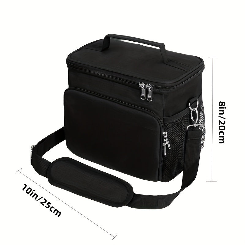 Leakproof Reusable School Lunch Bag with Shoulder Strap