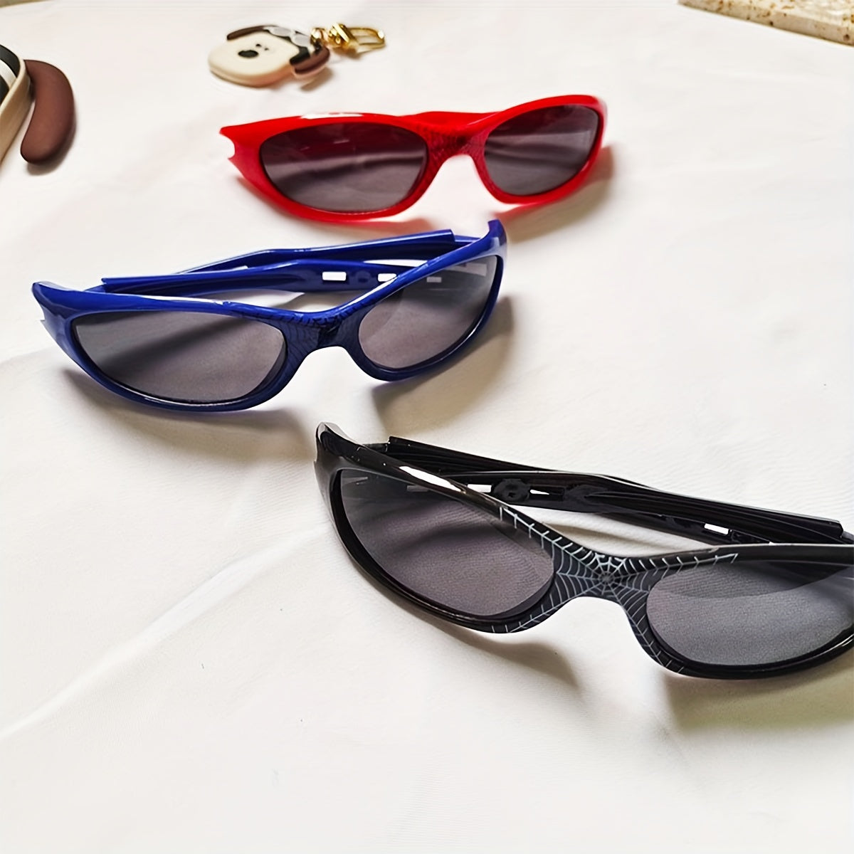 Y2K Spider Pattern Sunglasses for Kids