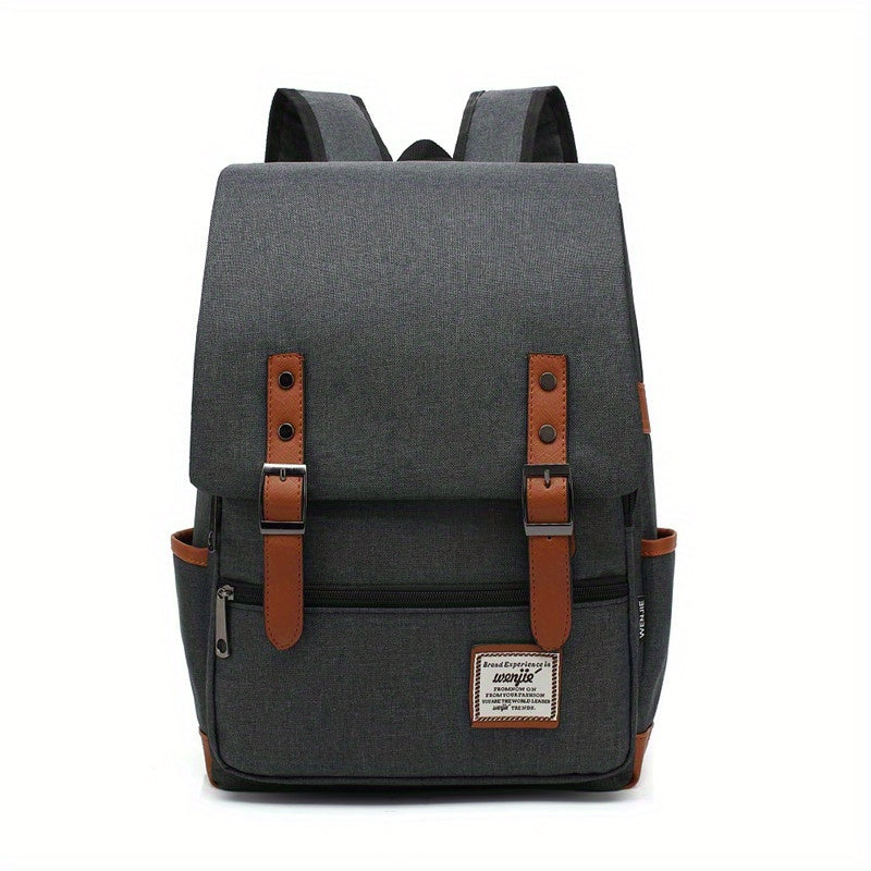 Outdoor Business Laptop Backpack Men Women Preppy Bag