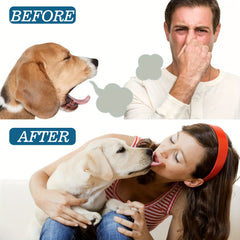 Pet Oral Cleaning Spray Dogs And Cats Tartar Removal Fresh Breath Care