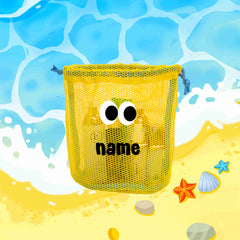 Mesh Drawstring Bag for Beach Toys & Camping Gear, Large Capacity